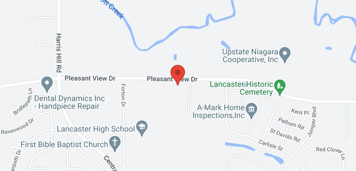 map of 309 Pleasant View Drive